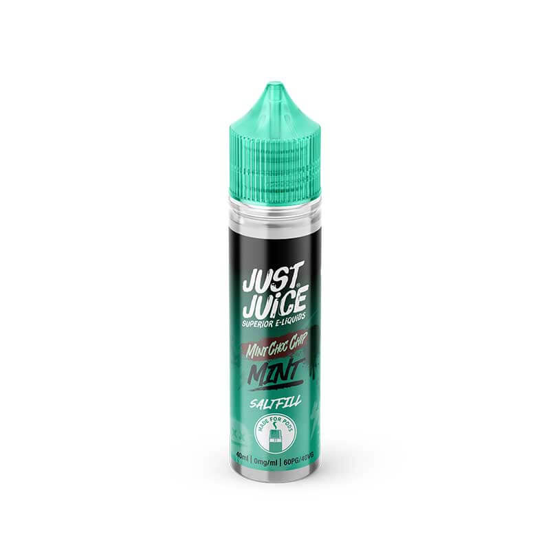 Just Juice Mint Range Mint Choc Chip Saltfill Shortfill 40ml E-Liquid