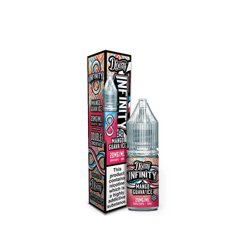 Doozy Vape Co Infinity Mango Guava Ice Nic Salt E-Liquid 10ml