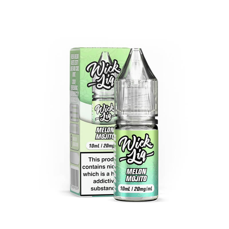 Wick Liq Bar Juice Melon Mojito 10ml Nic Salts E-Liquid