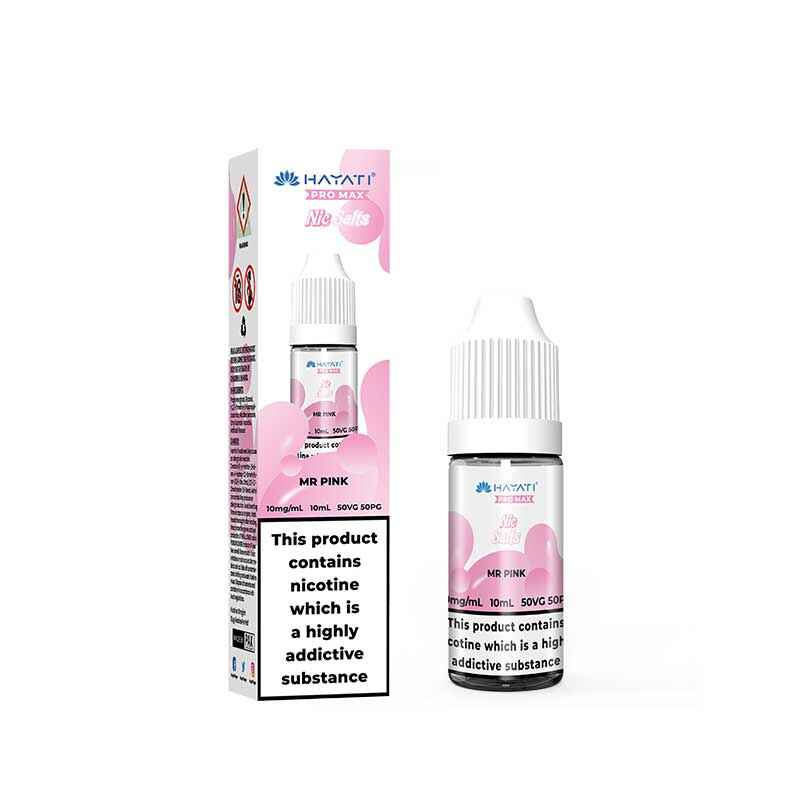Hayati Pro Max Mr Pink Nic Salt E-Liquid 10ml