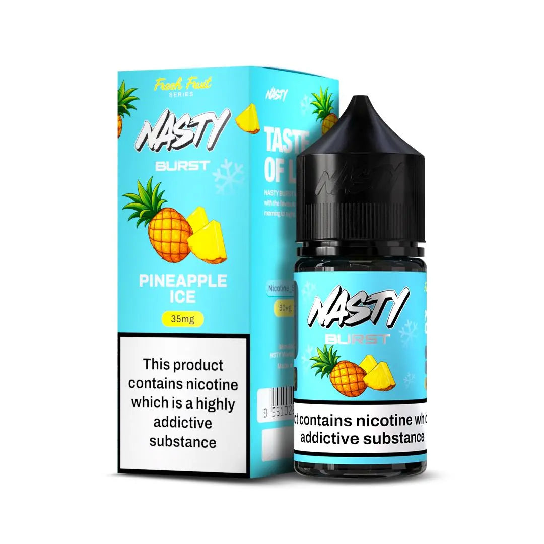 Nasty Burst Nic Salts - Pineapple ice