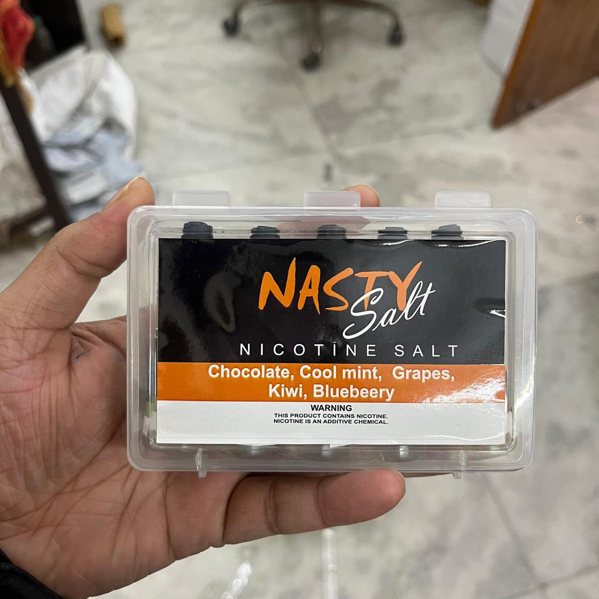 Nasty Salt Flavor E-Liquid Juice 10ml - Pack of 5