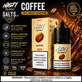 Coffee - Nasty Burst | 30ML Nic Salt Juice | 35MG, 50MG | Vape Mash India
