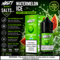 Watermelon Ice - Nasty Burst | 30ML Nic Salt Juice | 35MG, 50MG | Vape Mash India