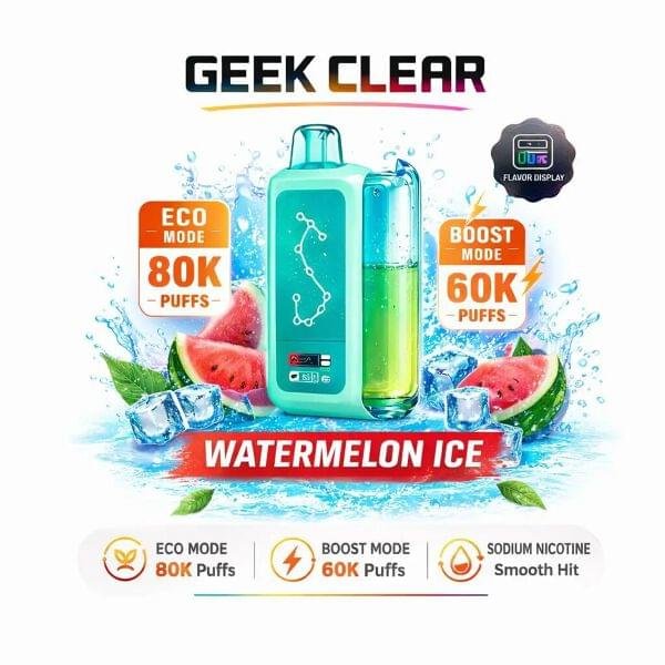 Olivebar Geek Clear 80K Puffs Disposable Vape