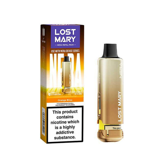 Lost Mary Nera15K Orange Bruu Prefilled Vape Pod