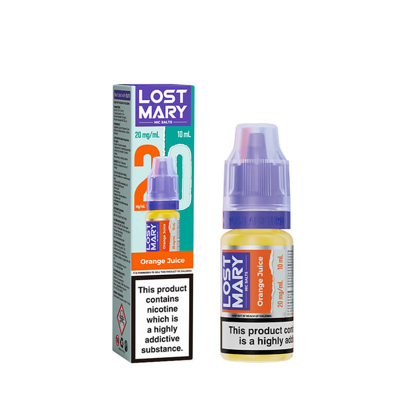 Lost Mary Orange Juice 10ml Nic Salts E-Liquid