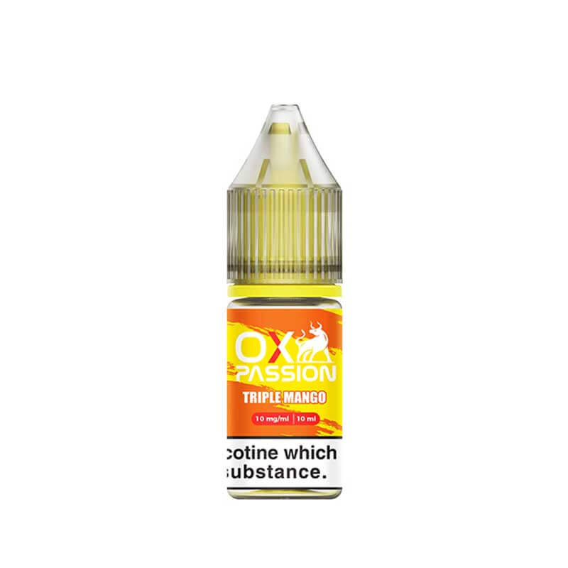 Ox Passion Triple Mango Nic Salts E-Liquid 10ml