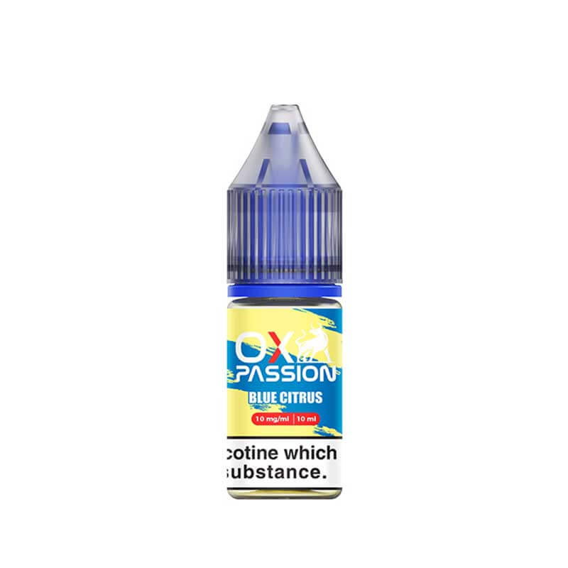 Ox Passion Blue Citrus Nic Salts E-Liquid 10ml