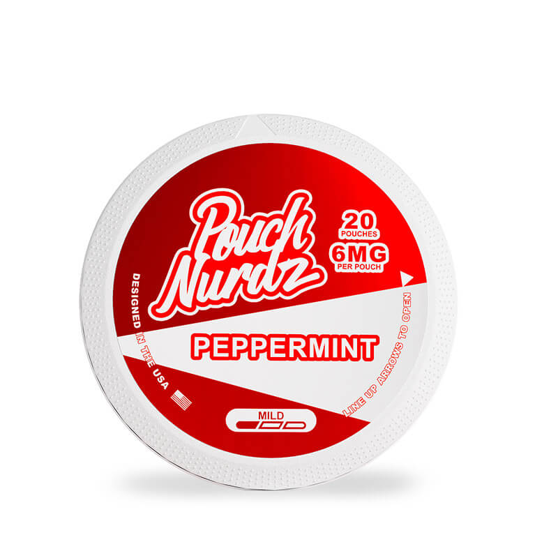Pouch Nurdz Peppermint Nicotine Pouches