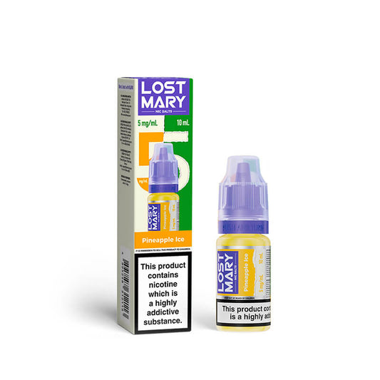 Lost Mary Pineapple Ice 10ml Nic Salts E-Liquid
