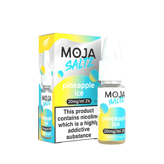 MOJA Saltz Pineapple Ice 10ml Nic Salts E-Liquid