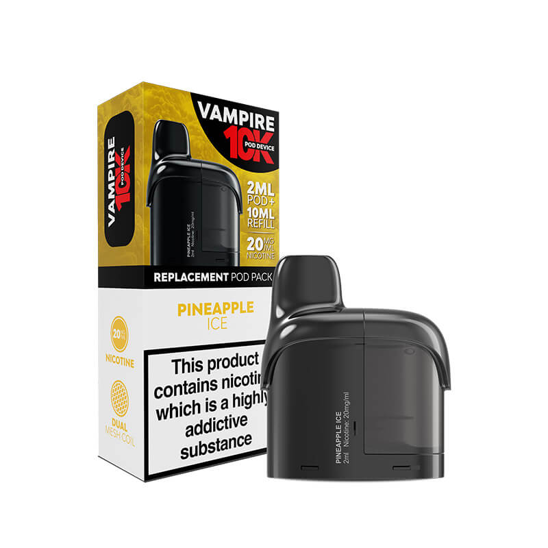 Vampire 10K Pineapple Ice Prefilled Vape Pods