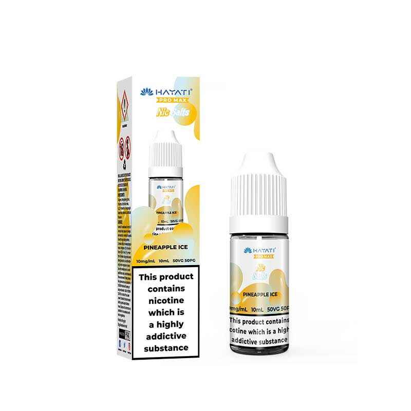Hayati Pro Max Pineapple Ice Nic Salt E-Liquid 10ml