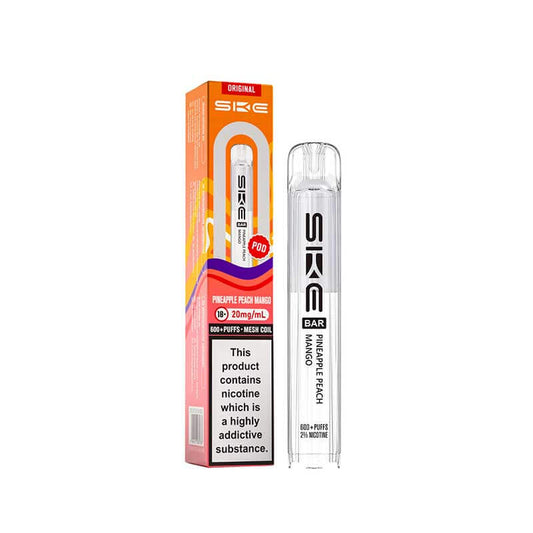 SKE Bar Pineapple Peach Mango Prefilled Vape Pod