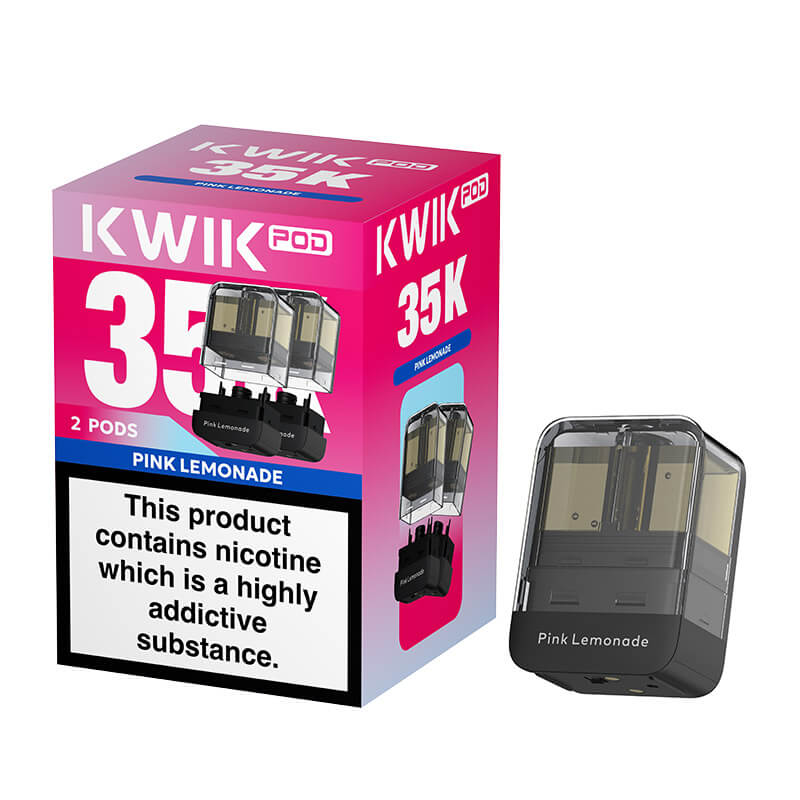 Innokin Kwik 35K Pink Lemonade Prefilled Pod + Refill