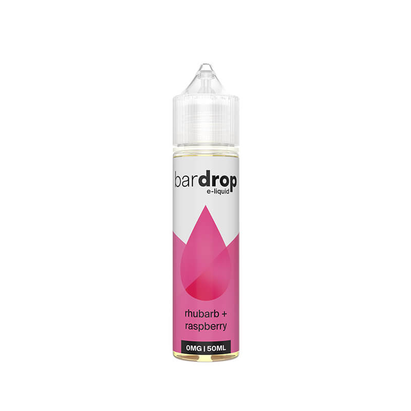 Bar Drop Rhubarb Raspberry 50ml Shortfill E-Liquid