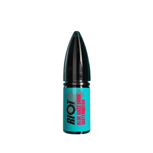 Riot X Nic Salts Blue Razz Sour Watermelon 10ml E-Liquid