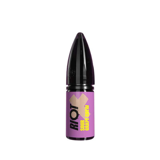 Riot X Nic Salts Sour Grape Chew 10ml E-Liquid