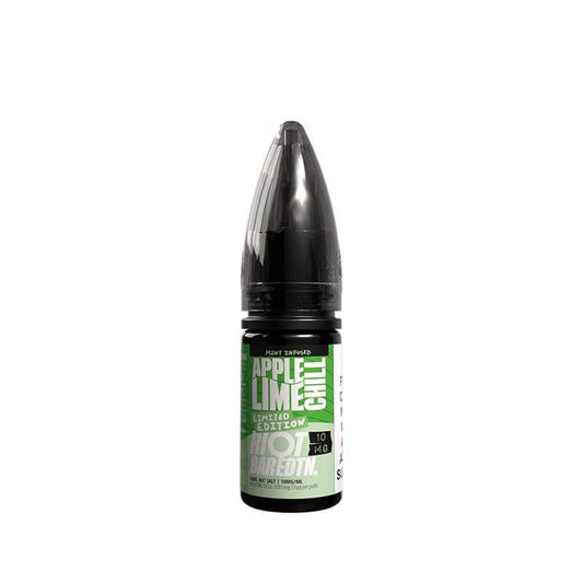 Riot Squad BAR EDTN Limited Edition Apple Lime Chill 10ml Nic Salt E-Liquid