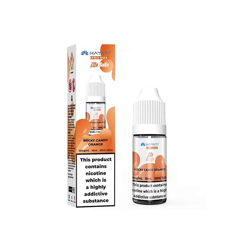 Hayati Pro Max Rock Candy Orange Nic Salt E-Liquid 10ml