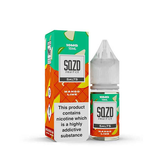 SQZD Mango Lime Nic Salts 10ml E-Liquid