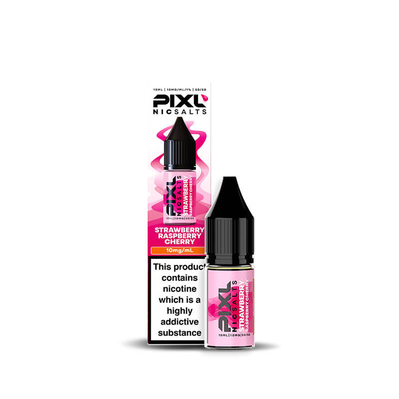 PIXL Nic Salts Strawberry Raspberry Cherry 10ml E-Liquid