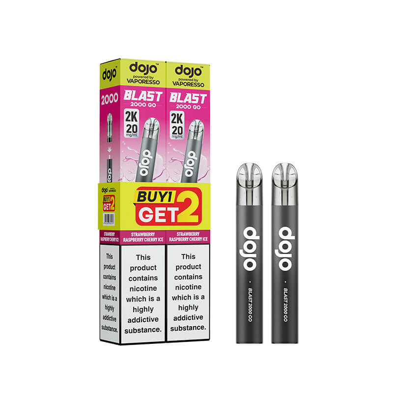 Vaporesso DOJO Blast 2000 Go V2 Prefilled Pod Vape Kit 2pk