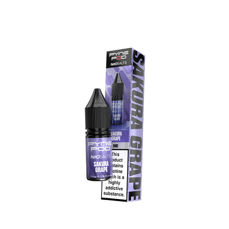 Pyne Pod Sakura Grape Nic Salts 10ml E-Liquid