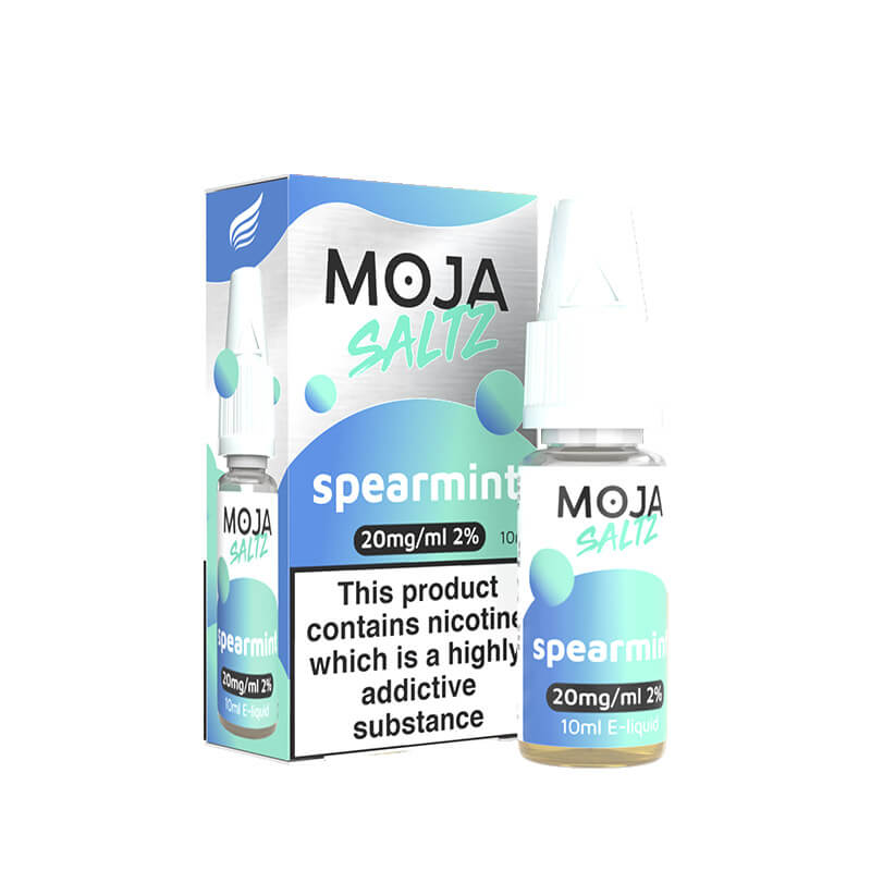 MOJA Saltz Spearmint 10ml Nic Salts E-Liquid