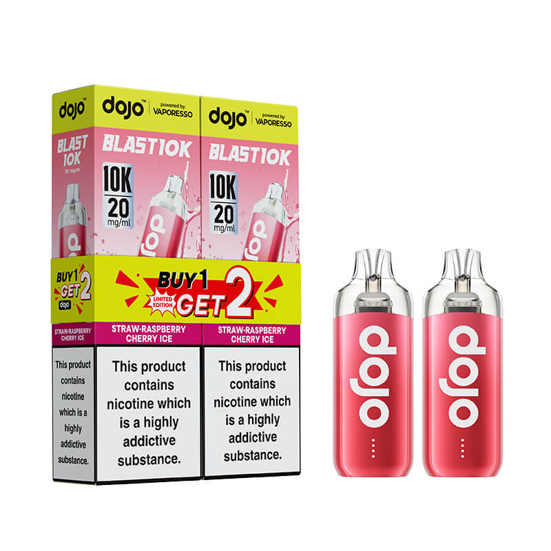 Vaporesso DOJO Blast 10K Prefilled Pod Vape Kit 2pk
