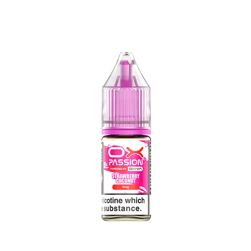 Ox Passion Strawberry Coconut Nic Salts E-Liquid 10ml