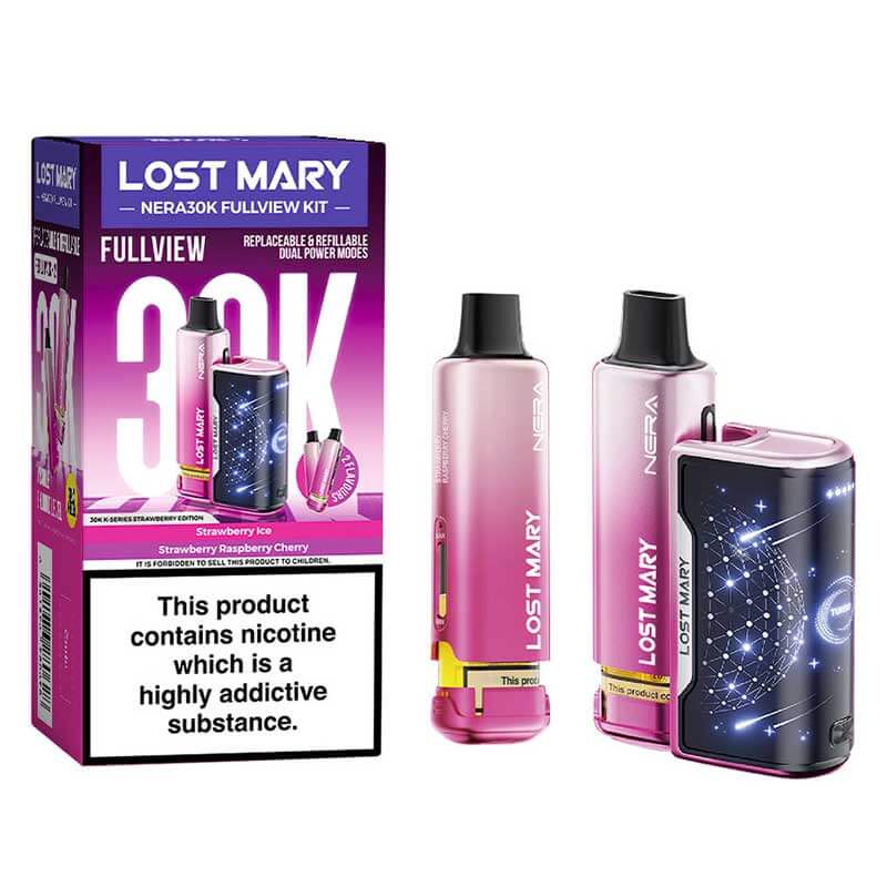 Lost Mary Nera30k Fullview Prefilled Pod Vape Kit