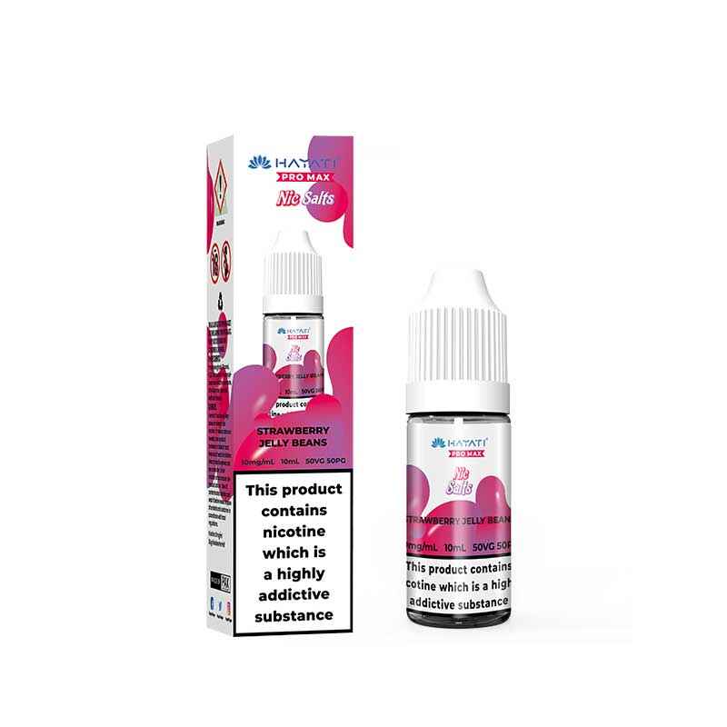 Hayati Pro Max Strawberry Jelly Beans Nic Salt E-Liquid 10ml