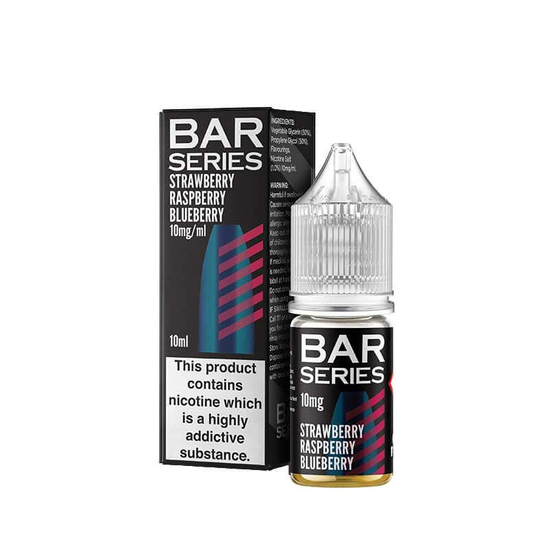 Bar Series Strawberry Raspberry Blueberry 10ml Nic Salt E-Liquid