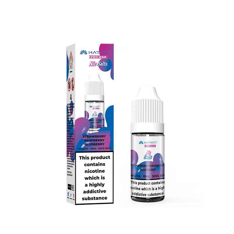 Hayati Pro Max Strawberry Raspberry Blueberry Nic Salt E-Liquid 10ml
