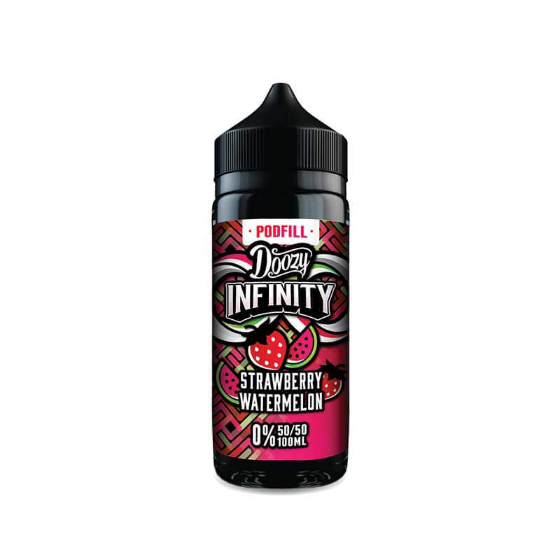 Doozy Vape Co Infinity Strawberry Watermelon 50/50 Shortfill E-Liquid 100ml