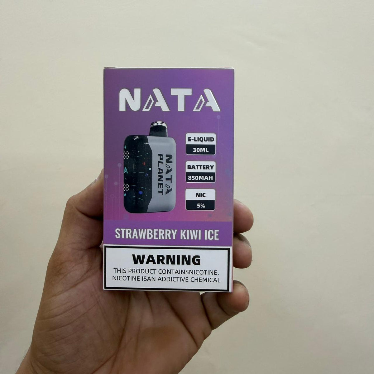 Nata Planet Rechargeable Vape Device with 5% Nic - 30,000 Puffs