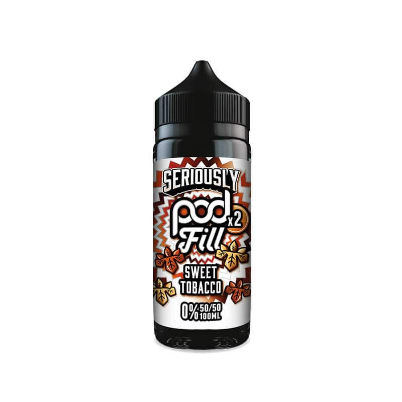 Doozy Vape Co Seriously Pod Fill x2 Sweet Tobacco 100ml Shortfill E-Liquid