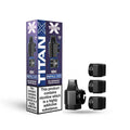 Titan X Blueberry Sour Razz Prefilled Pod + Refills