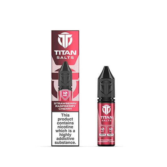Titan Salts Strawberry Raspberry Cherry 10ml E-Liquid