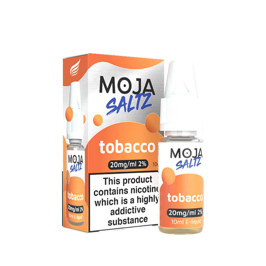 MOJA Saltz Tobacco 10ml Nic Salts E-Liquid - 20mg