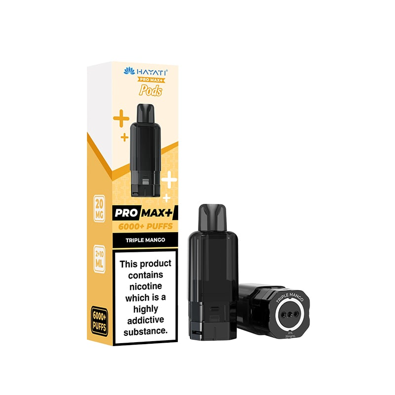 Hayati Pro Max Plus Triple Mango Prefilled Pod + Refill