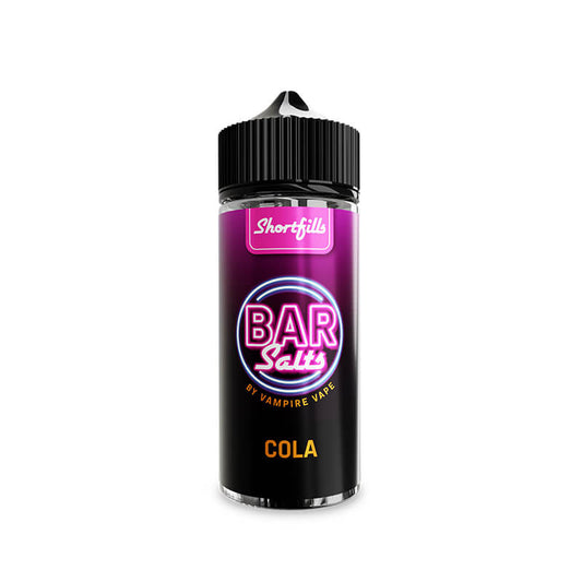 Bar Salts Cola Shortfill E-Liquid 100ml By Vampire Vape