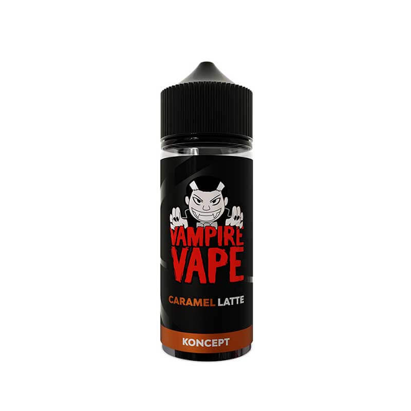 Vampire Vape Desserts Caramel Latte 100ml Shortfill E-Liquid