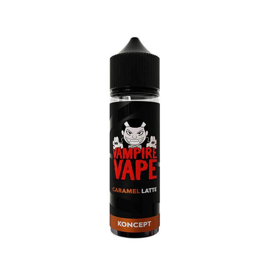 Vampire Vape Desserts Caramel Latte E-Liquid Shortfill 50ml