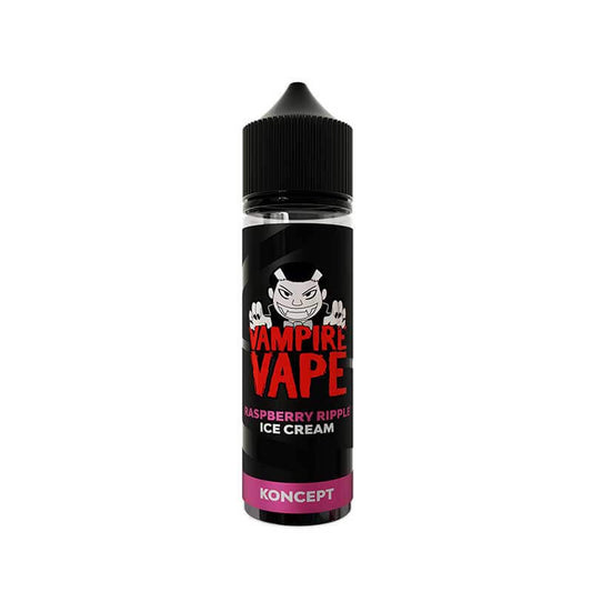 Vampire Vape Desserts Raspberry Ripple Ice Cream E-Liquid Shortfill 50ml