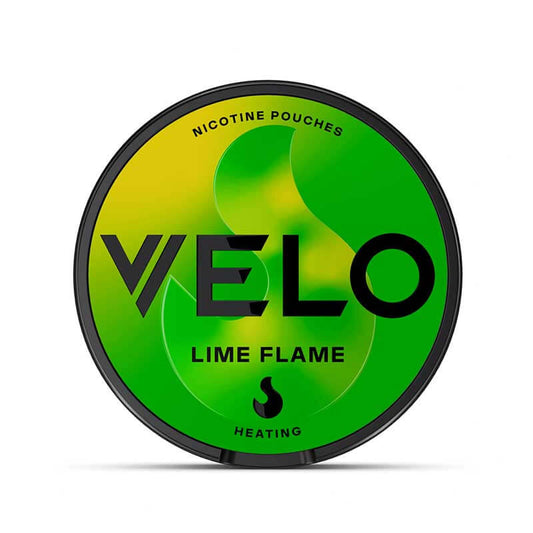 Velo Lime Flame Slim Nicotine Pouches - Original (8mg)