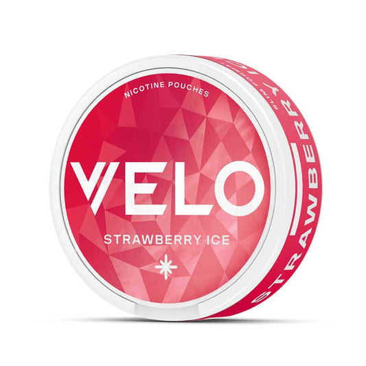Velo Strawberry Ice Mini Nicotine Pouches - Mellow (6mg)