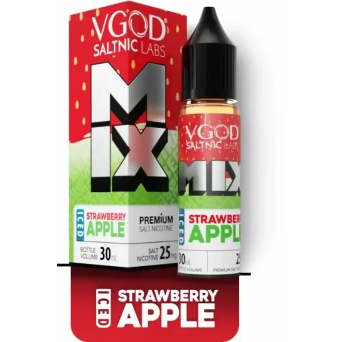 VGOD MIX -Iced Strawberry Apple SaltNic